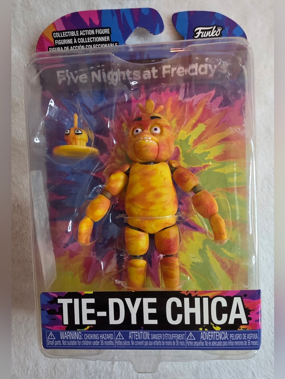 Funko Five Nights at Freddy's Tie-Dye Chica Action Figure NIB
